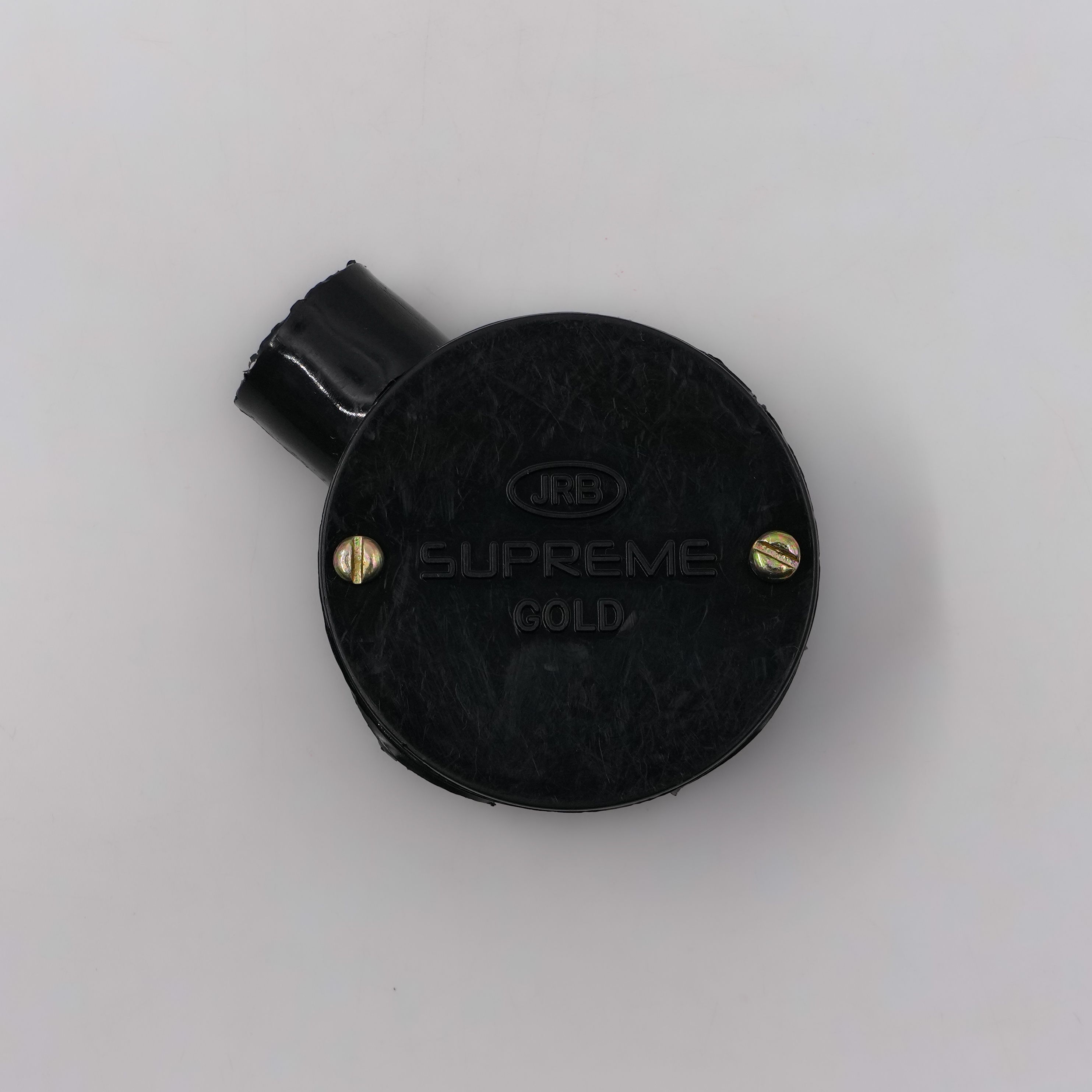 JRB Suppreme - 19Mm Conduit Junction Box 1 Way (Black)